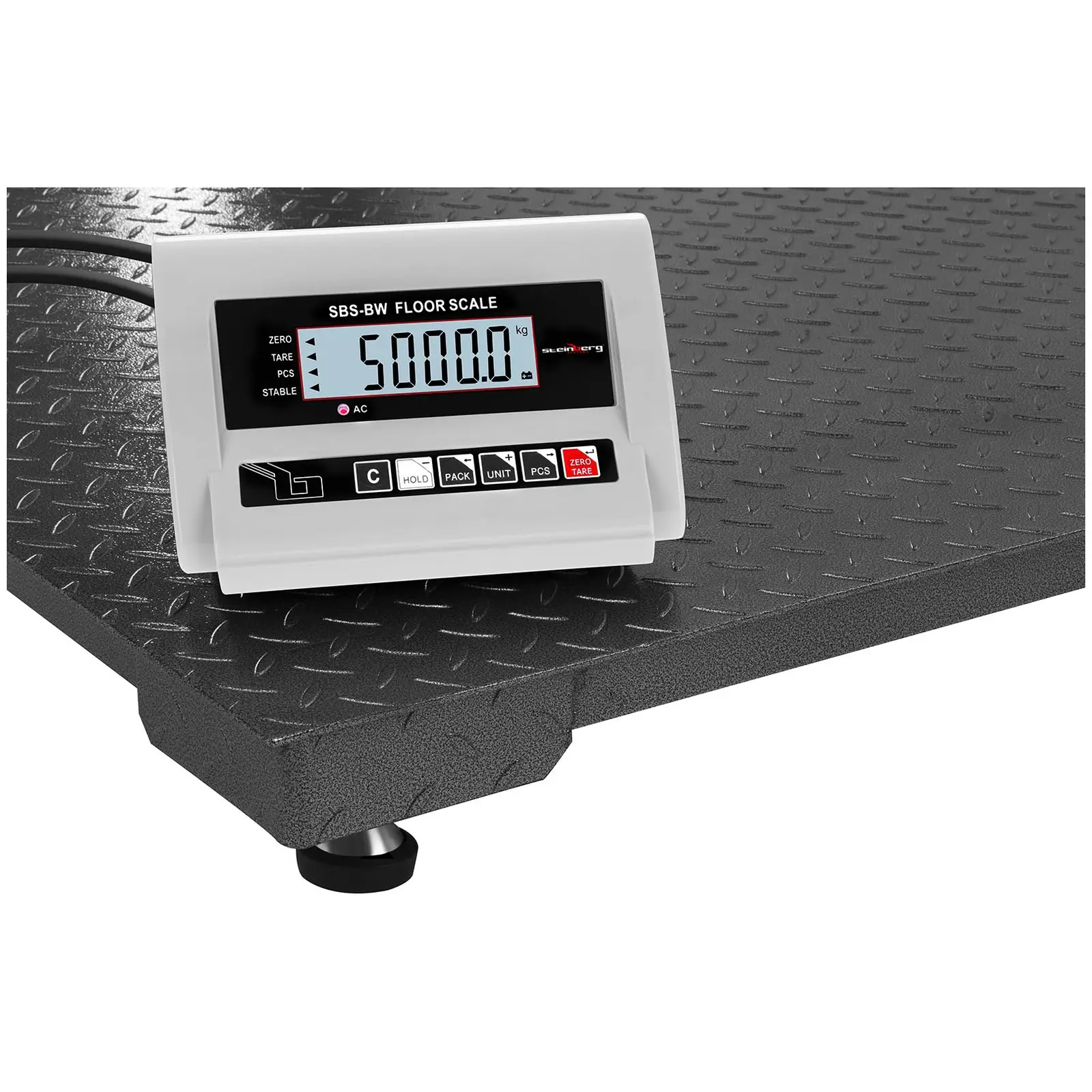 Podlahová váha - 5 t/2 000 g - LCD