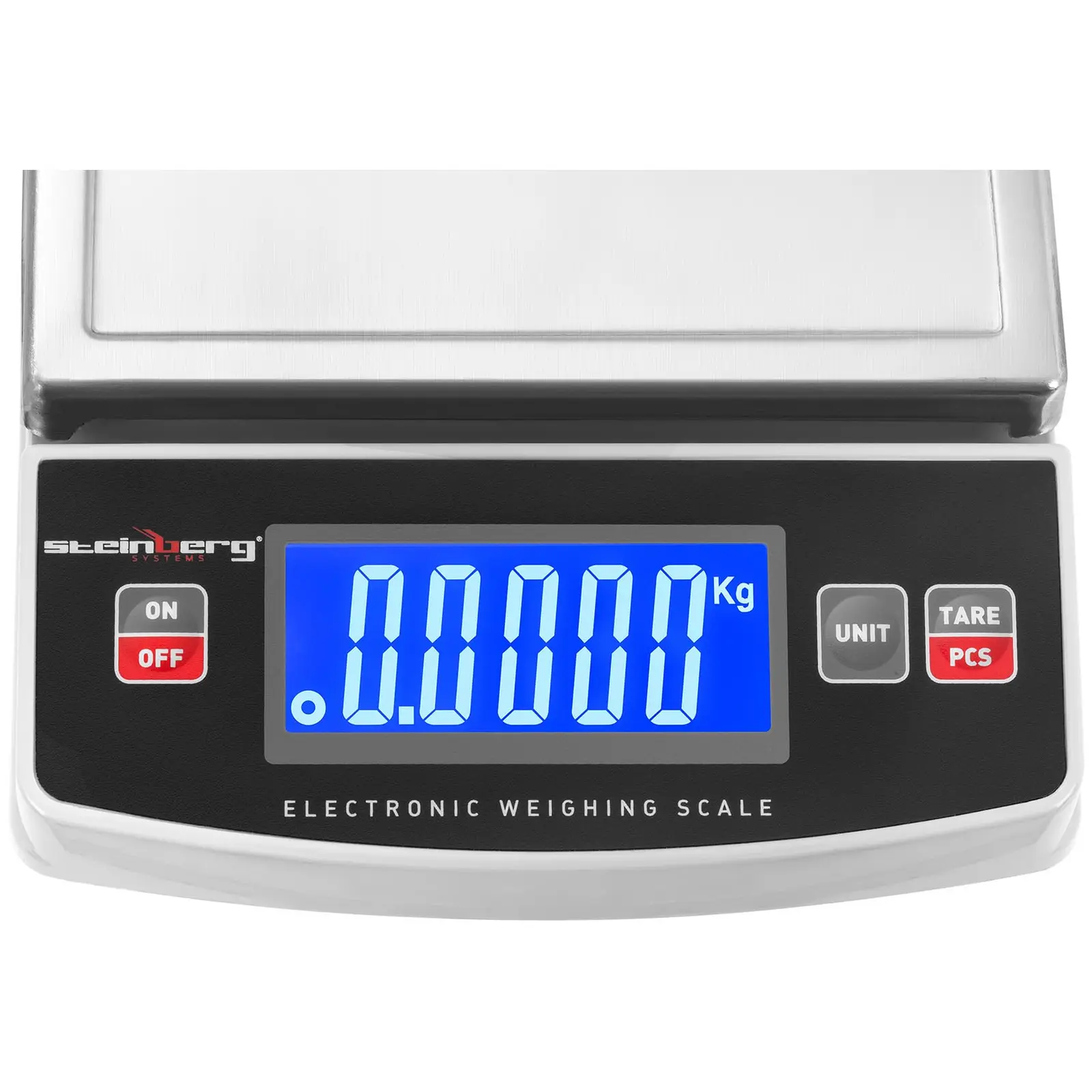 Digitálna stolová váha – 5 000 g/1 g – 14,8 x 15,2 cm – LCD