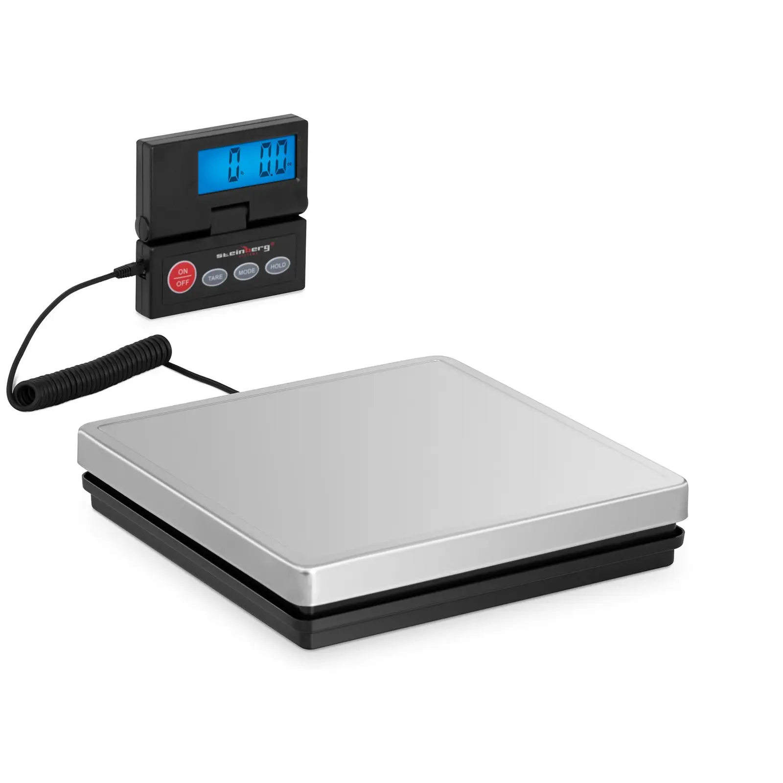 Balíková váha - digitálna - 50 kg/10 g - 25 x 25 cm - externý LCD