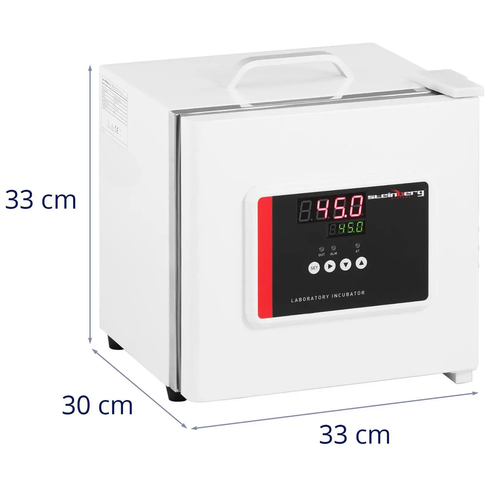 Laboratórny inkubátor - do 45 °C - 7,5 l - 12 V DC