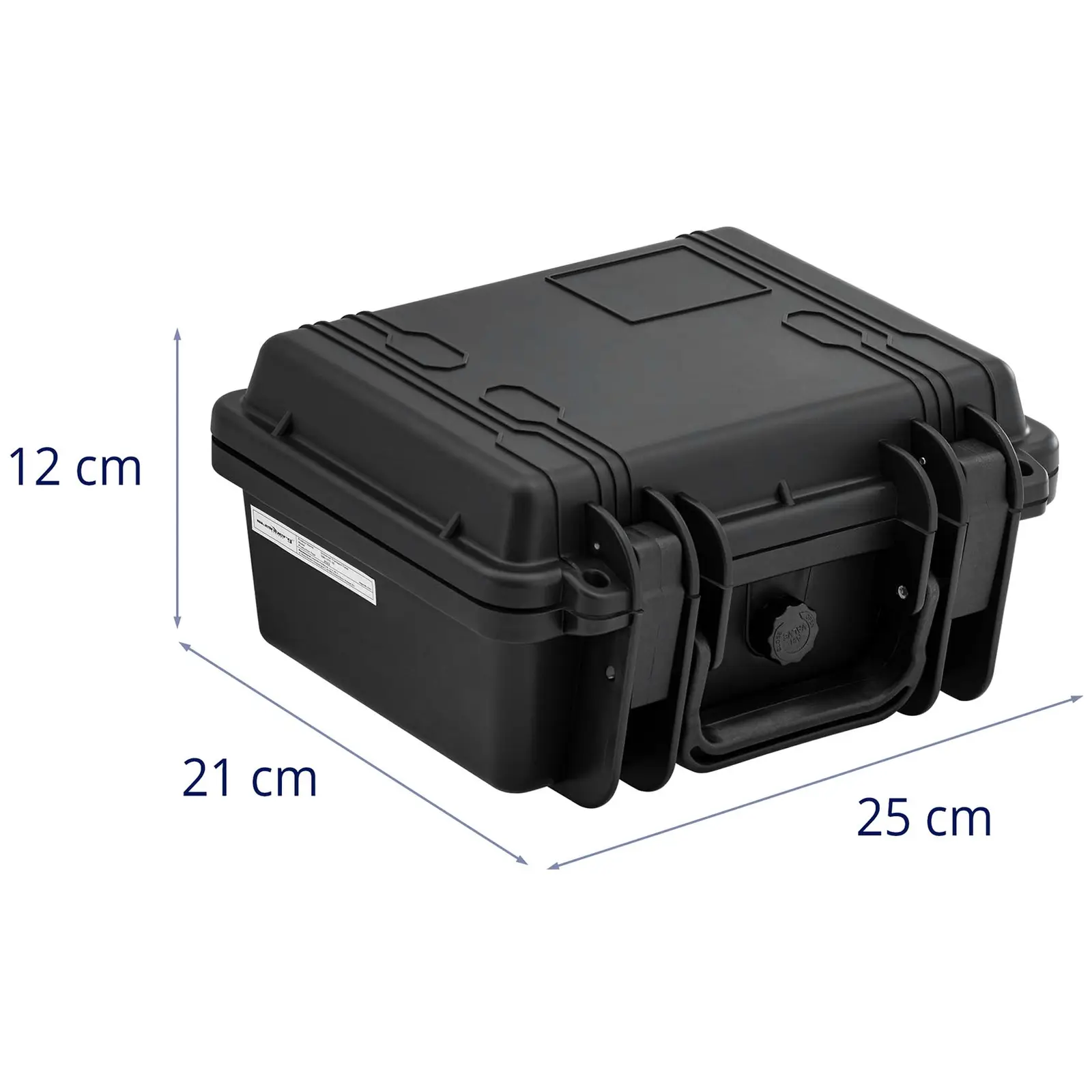 Transportný kufrík - vodeodolný - 3.5 l - čierny