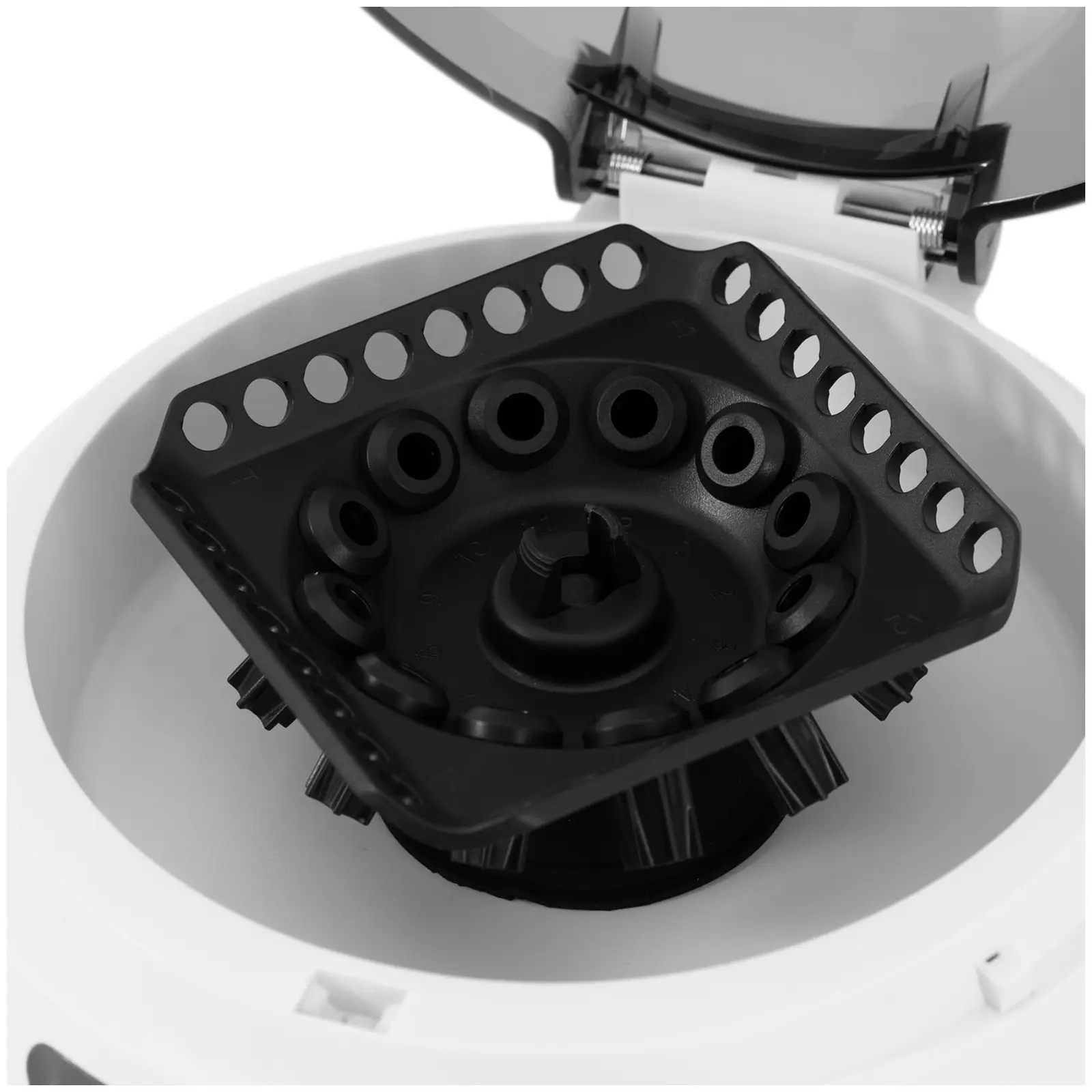 Stolná centrifúga – rotor 2 v 1 – {{max_rotation_speed_725_temp}} rpm – pre 12 skúmavky / 4 PCR prúžky – RCF 3286 xg