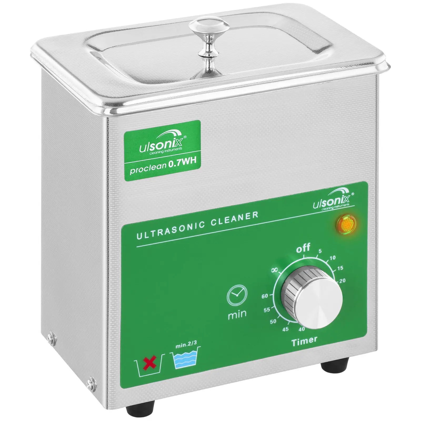 Ultrazvukový čistič - 0,7 litra - Basic