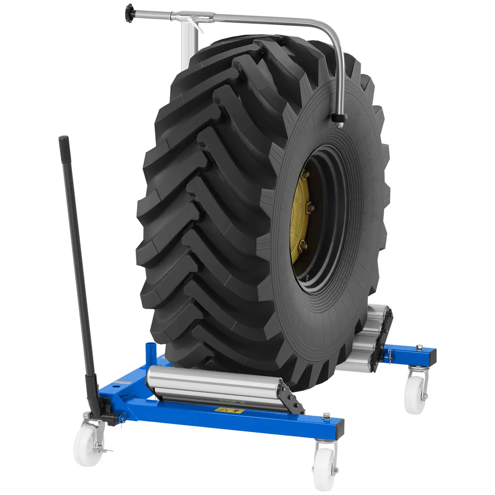 Vozík na montáž pneumatík - 1 500 kg - 0 až 77 cm
