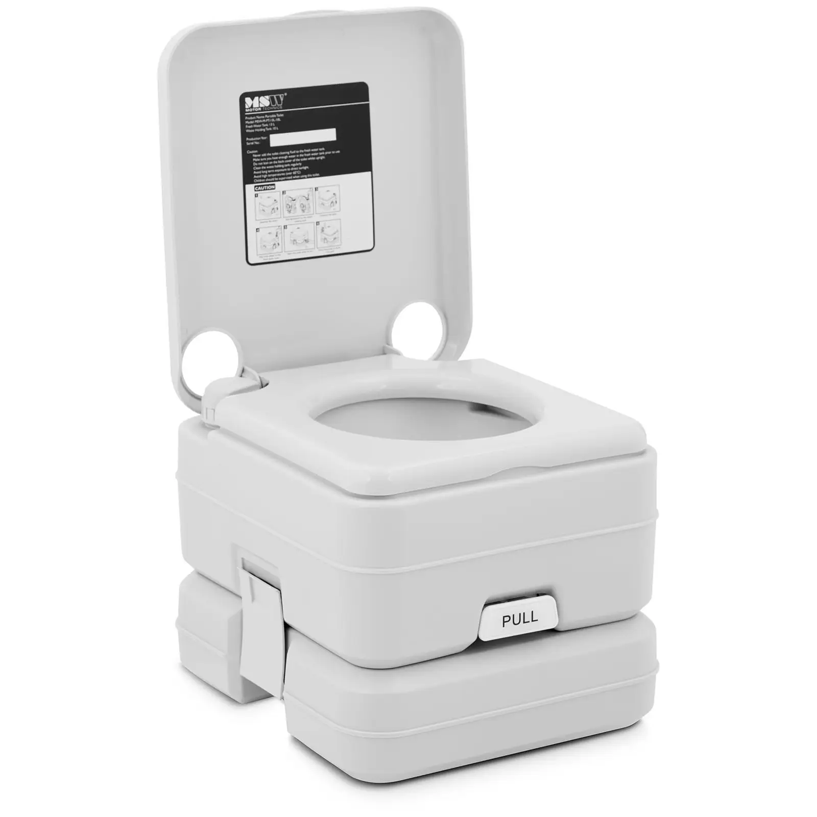 Kempingová toaleta - kompaktná - do kempingu, pre člny a pod. - šestrná k životnému prostrediu - bez prúdu