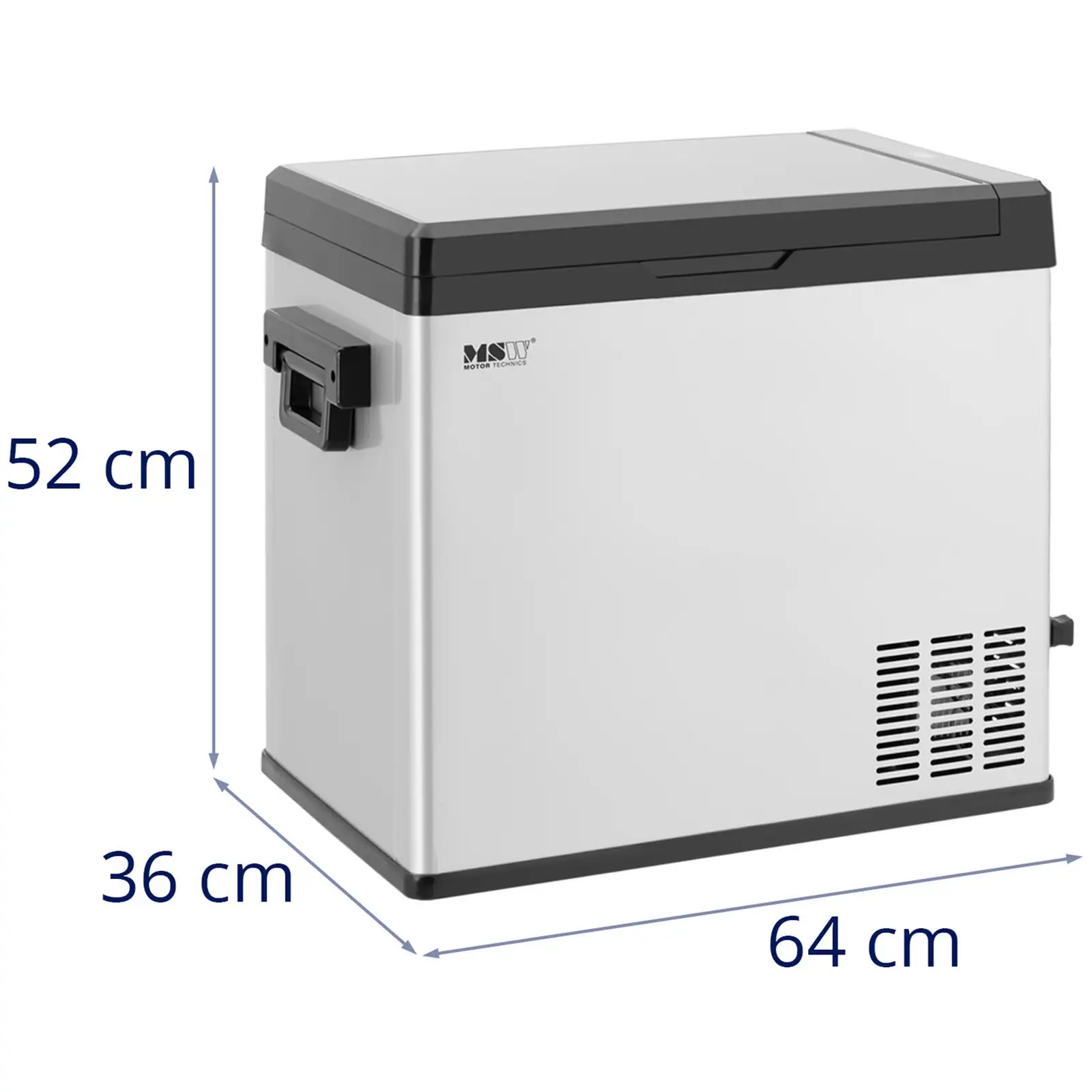 Autochladnička/mraznička - 49 l - -20 – 20 °C - 12/24 V (DC) / AC adaptér