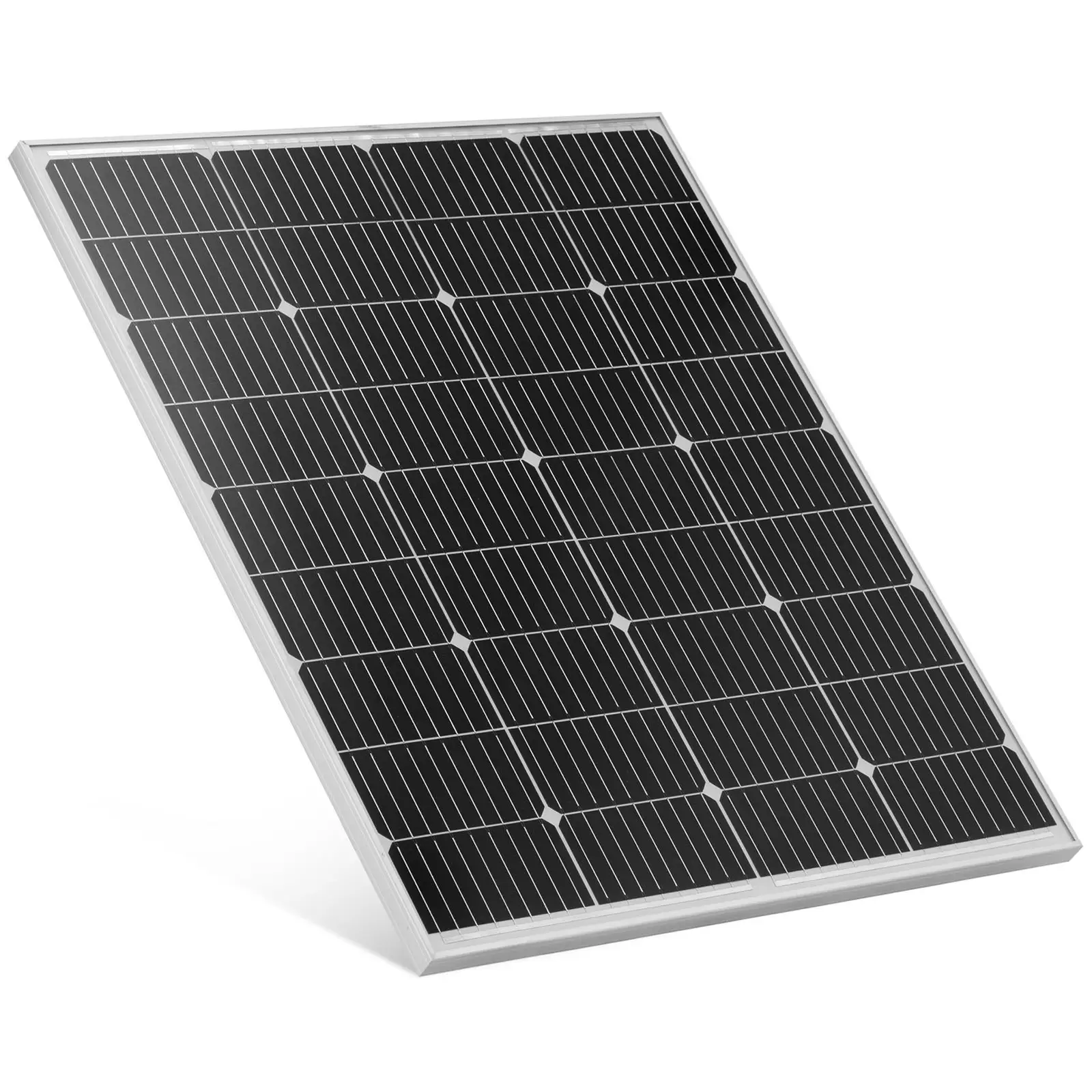 Monokryštalický solárny panel - 100 W - 22.46 V - s bypassovou diódou