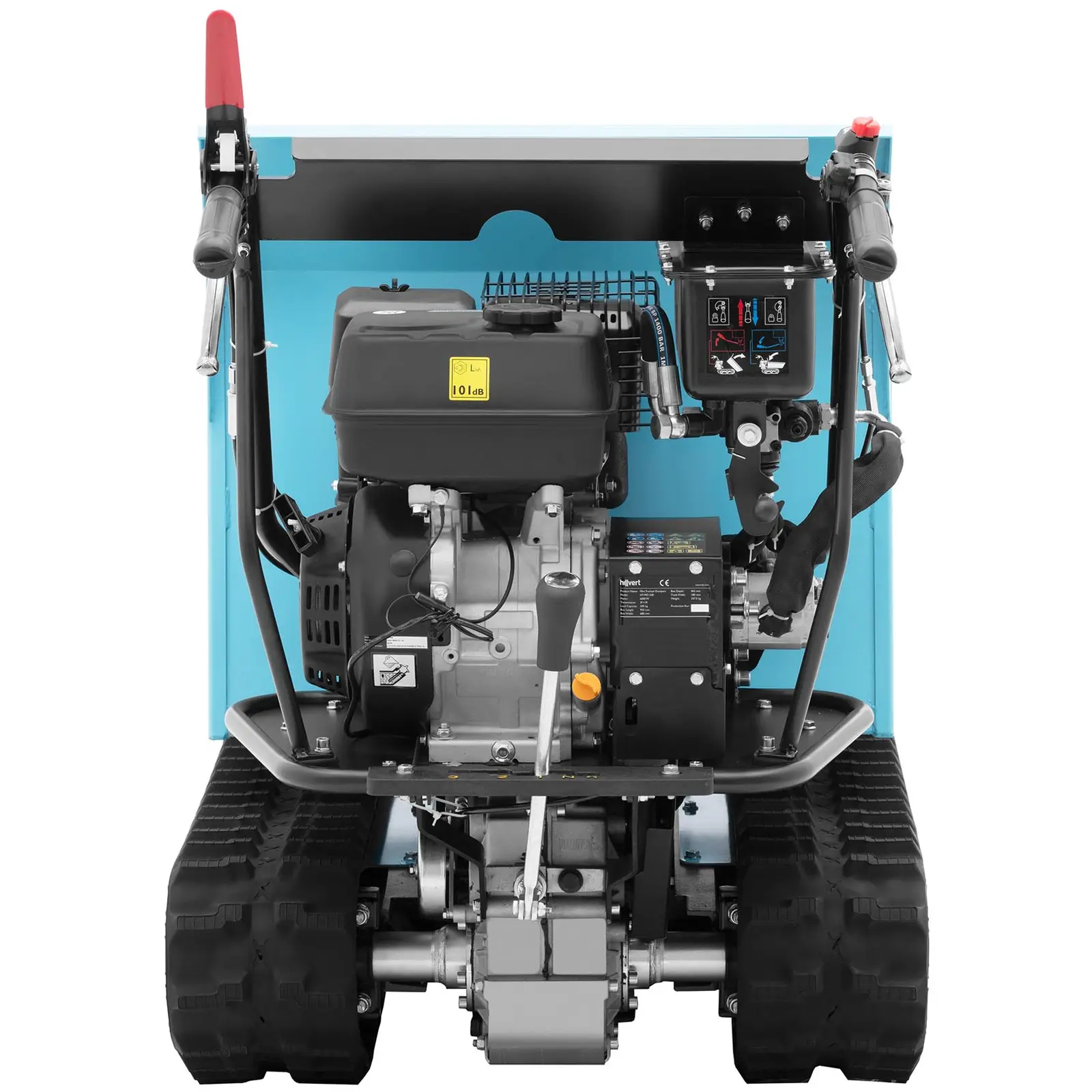 Motorový fúrik/pásový sklápač - húsenicový pohon – do 500 kg – 6 kW benzínový motor
