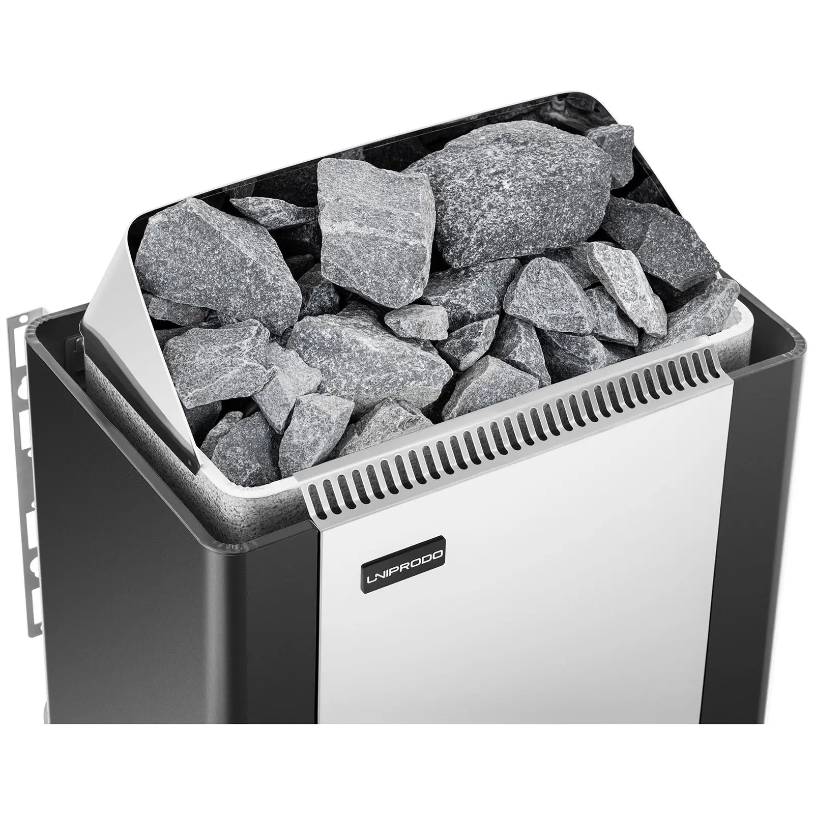 Saunová pec - 8 kW - 30 až 110 °C - kryt z nehrdzavejúcej ocele