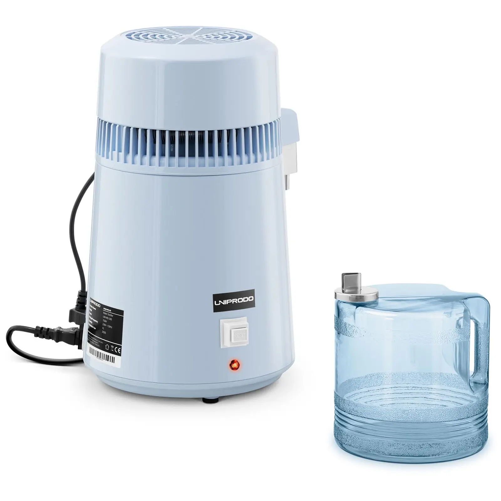 Destilátor vody - voda - 4 l