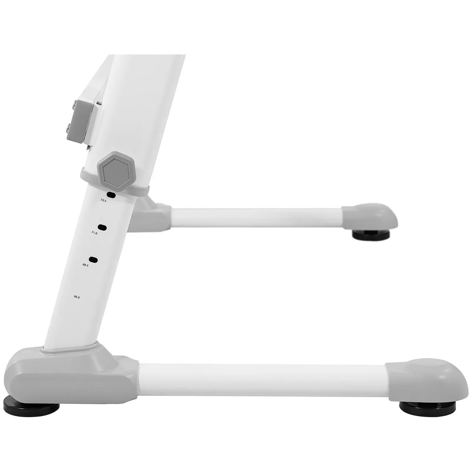 Detský písací stôl - výškovo nastaviteľný - 120 x 66 cm - sklopný 0 – 50° - výška: 600 – 760 mm