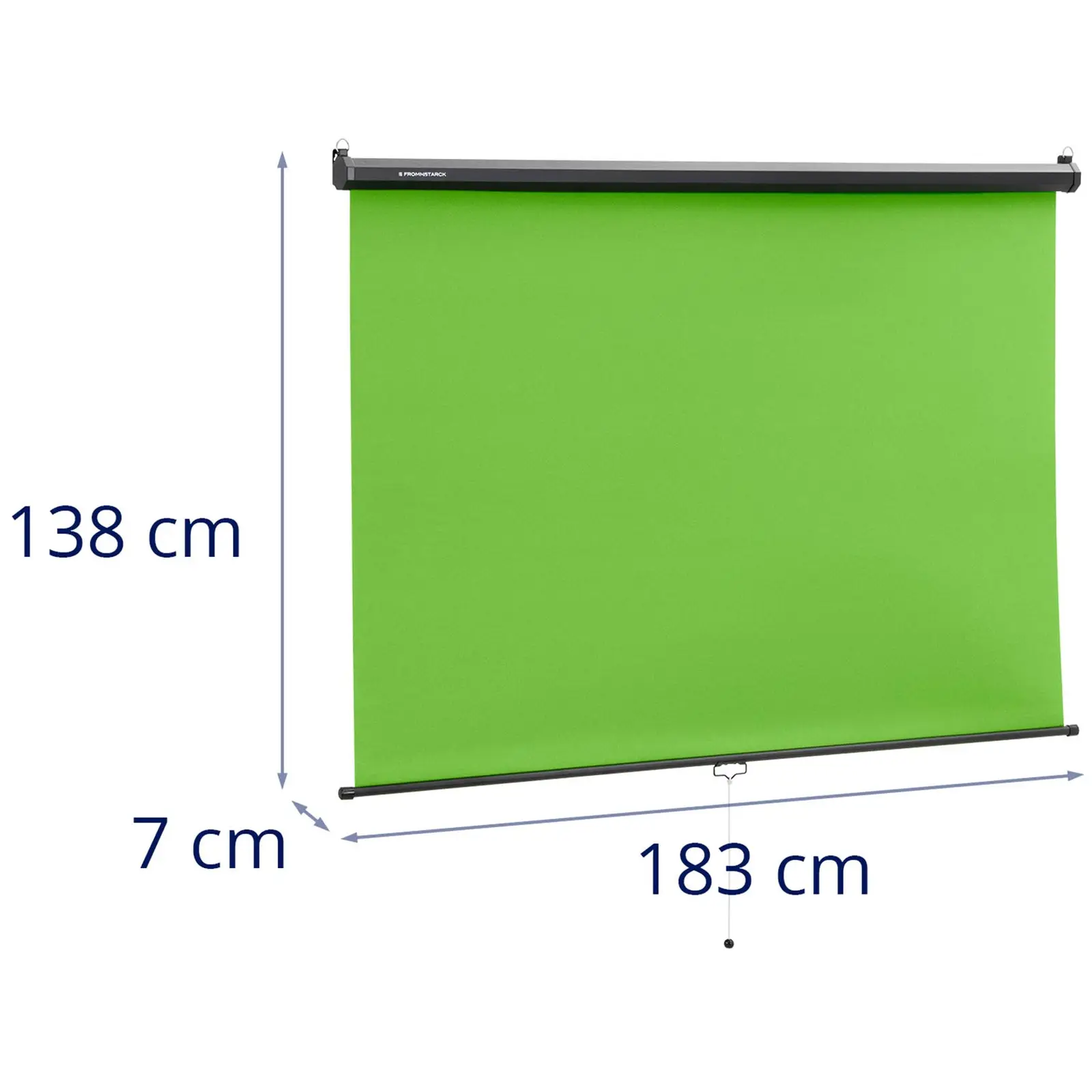 Zelené fotografické pozadie - rolovacie - na stenu a strop - {{Size}}" - 1760 x 1450 mm