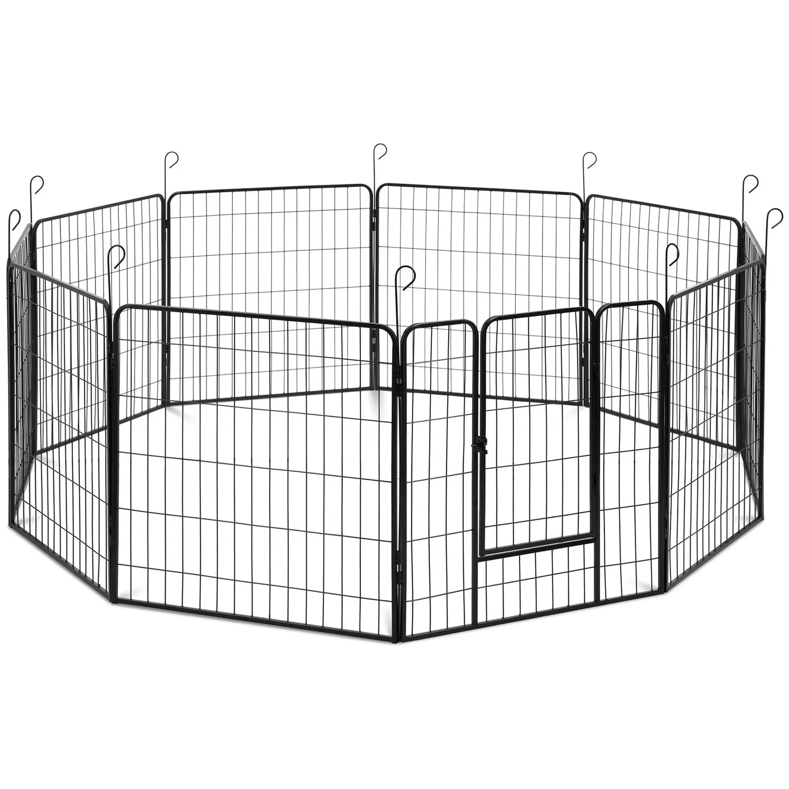 Výbeh pre šteniatka – s dvierkami – 10 modulárnych segmentov – do interiéru aj exteriéru