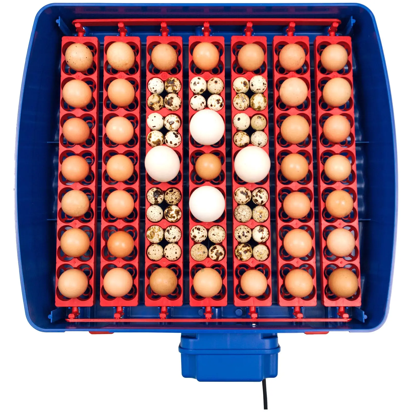 Umelá liaheň - 49 vajec - vrátane zvlhčovacieho systému - antimikrobiálna ochrana Biomaster