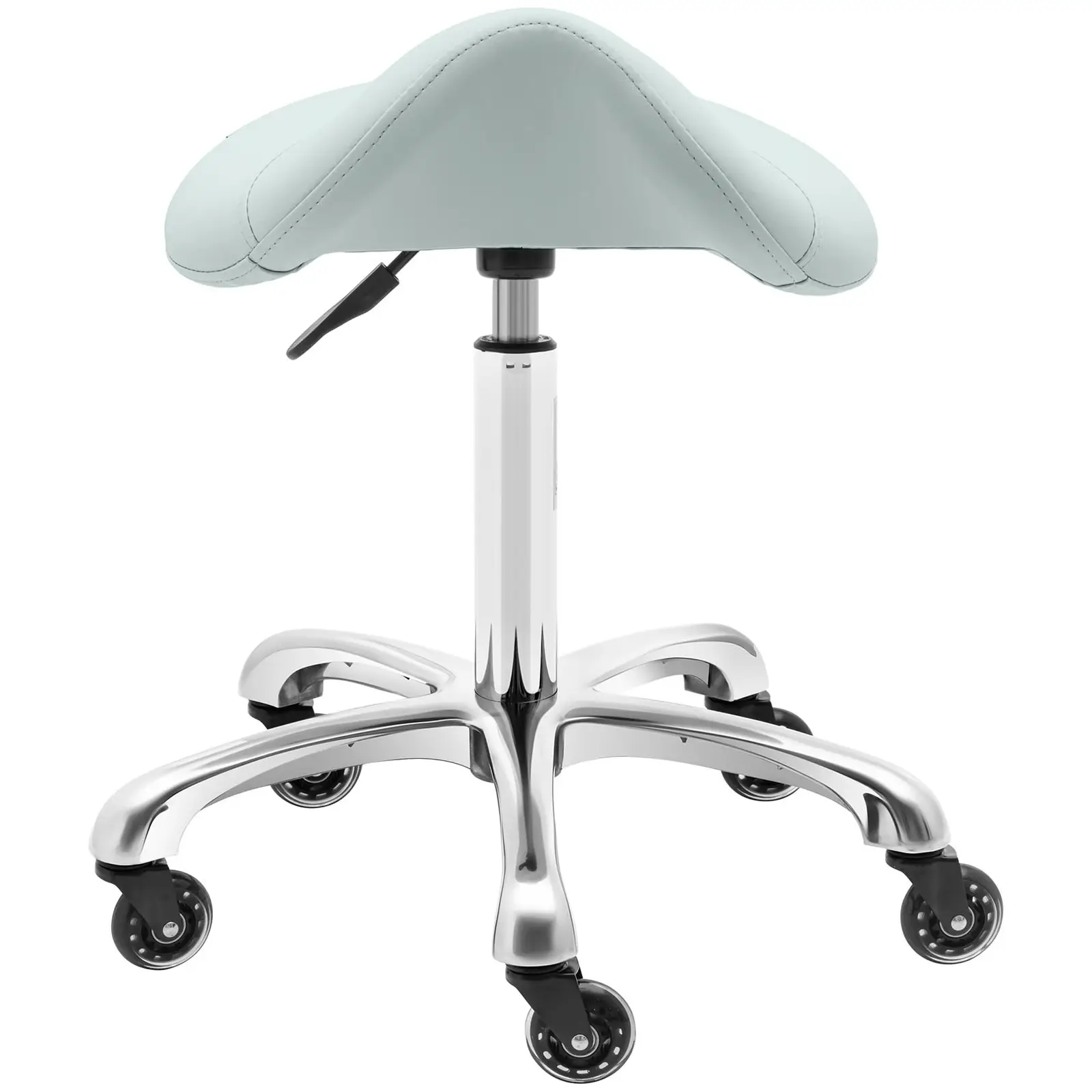 Stolička na ošetrovanie nôh so sedlovou stoličkou - pistácie