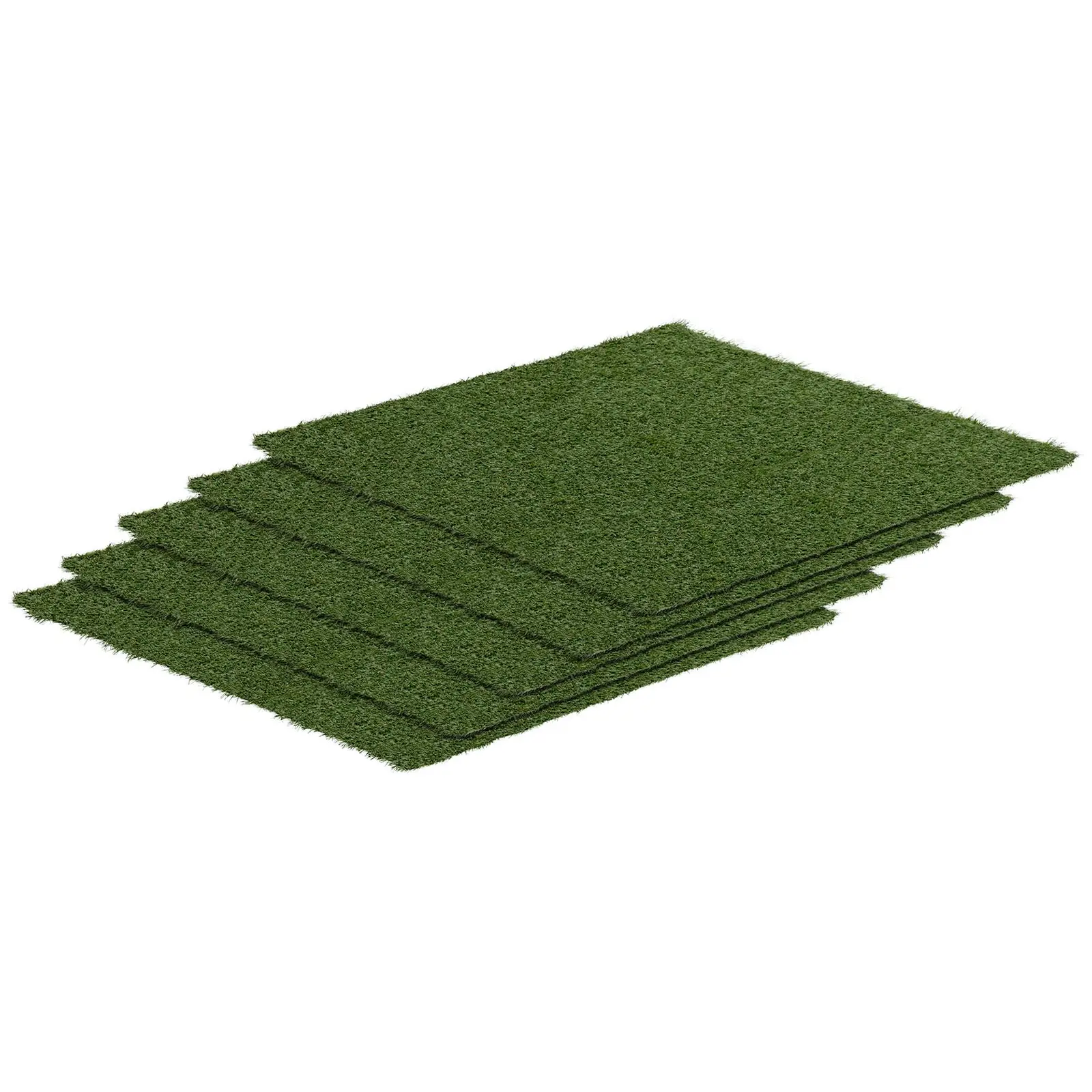 Umelá tráva - sada 5 - 100 x 100 cm - výška: 30 mm - rýchlosť stehu: 14/10 cm - odolná voči UV žiareniu